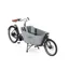 Babboe City Mountain 500Wh Electric Cargo Bike Grey